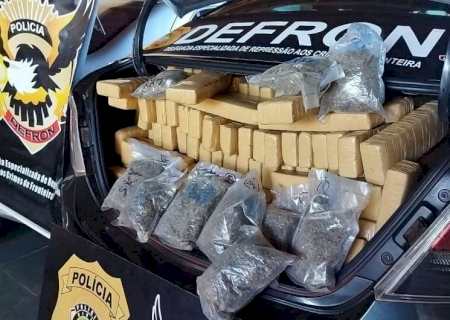 Polícia 'estoura' entreposto do tráfico em local estratégico para escoamento da droga