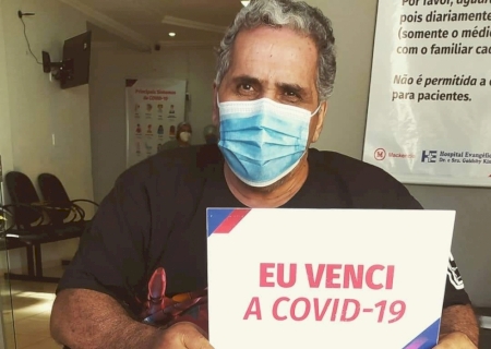 Vereador Creusimar Barbosa deixa hospital para se recuperar da Covid em casa.