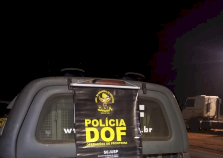 Adolescente que seguia com skank em ônibus foi apreendido pelo DOF durante a Operação Hórus.