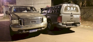 DOF recupera em MS, camionete roubada no PR; proprietário está desaparecido