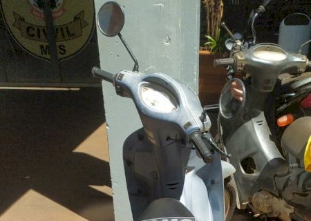 GUARDA MUNICIPAL RECUPERA HONDA BIZ FURTADA