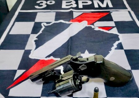 Foragido da justiça é capturado após dar tiros para cima e ameaçar pessoas