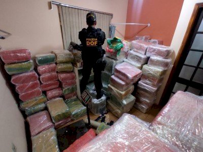 DOF apreende mais de 5 toneladas de maconha em Dourados