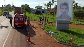 Colisão com carreta mata motociclista de 44 anos em Dourados