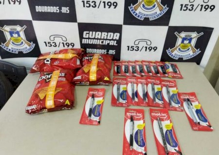 Adolescente de 13 anos é apreendido por furto em supermercado