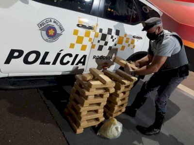 Dupla é presa em SP com quase 50 quilos de drogas em ônibus que saiu de Dourados
