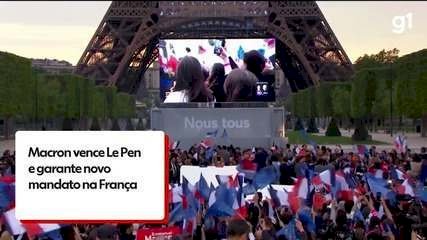 Macron vence Le Pen e garante novo mandato na França