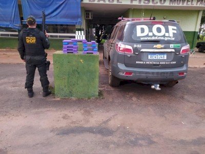 DOF apreende drogas e anabolizantes na BR-463