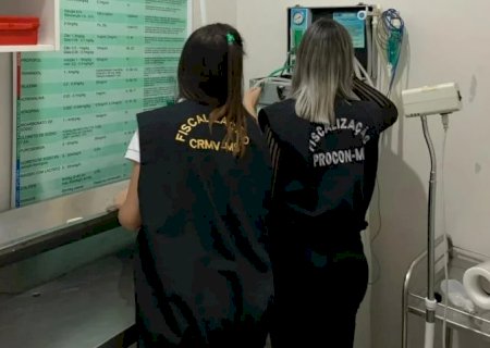 Em Dourados, clínica veterinária é interditada por uma série de irregularidades