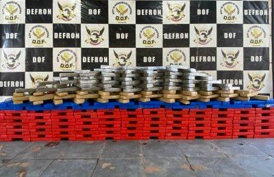 Após denúncia anônima, DOF apreende mais de 350 quilos de droga em Dourados