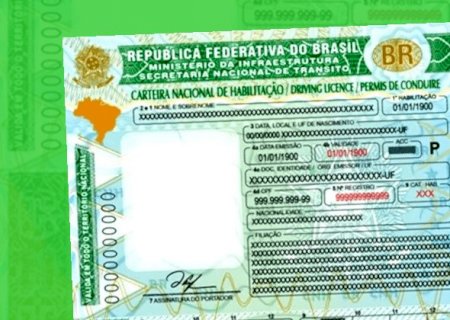 Nova CNH verde e amarela será lançada na próxima semana em Mato Grosso do Sul