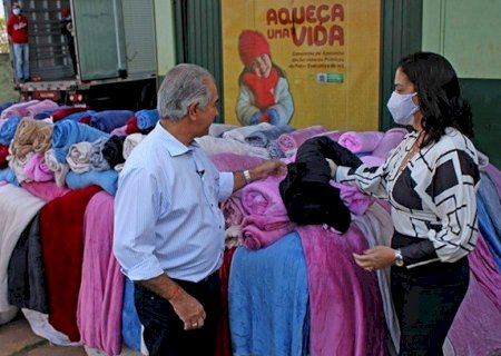 Governo distribui 80 mil cobertores no Estado