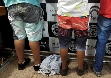Adolescentes são detidos por receptação e SIG investiga roubos do último final de semana