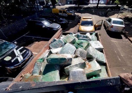 Polícia apreende três toneladas de maconha entre Dourados e Itahum