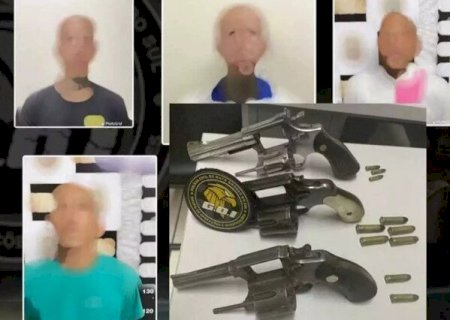 Polícia prende 4 pessoas suspeitas de execuções em Campo Grande