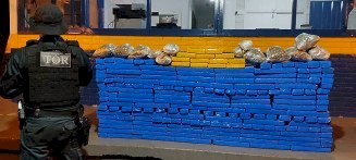 Polícia apreende carga de droga avaliada em R$ 637 mil