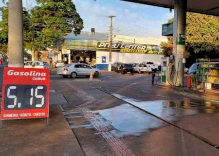Preço da gasolina em Dourados segue em queda e litro custa R$ 5,15