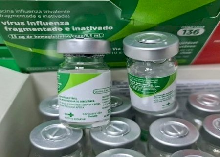 Estado tem mais de 490 mil doses contra Influenza
