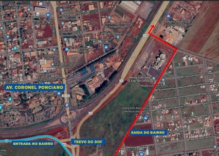 Trânsito no Trevo do DOF muda para conclusão do viaduto