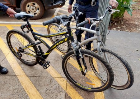 Após furtar 2 bicicletas, homem é preso por policial de folga no Jardim Água Boa
