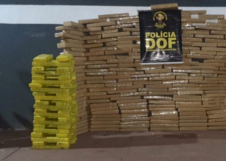 Rapaz é preso com quase 340 quilos de maconha na fronteira