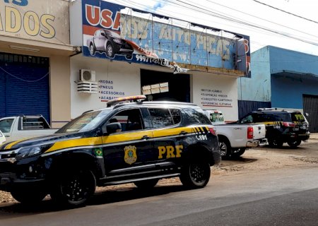 Polícia deflagra operação que investiga furto e desmanche de máquinas agrícolas em Dourados