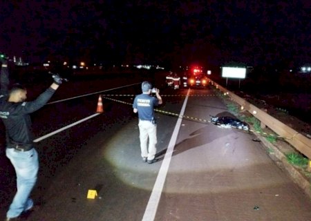 Mulher morre atropelada em trecho da BR-163 marcado por acidentes