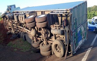 Douradense morre após acidente de caminhão na rodovia Raposo Tavares em SP