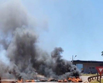 PF cumpre mandados de busca e de prisão em Dourados por bloqueio no Trevo da Bandeira