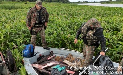 Polícia Militar Ambiental autuou 240 pessoas por pesca ilegal em 2022