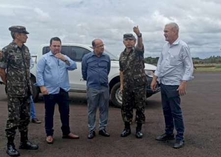 Exército promete entregar aeroporto parcial até abril