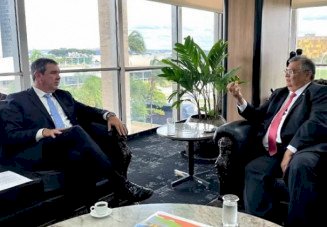 Riedel discute segurança da fronteira e comunidades indígenas de MS com ministro da Justiça