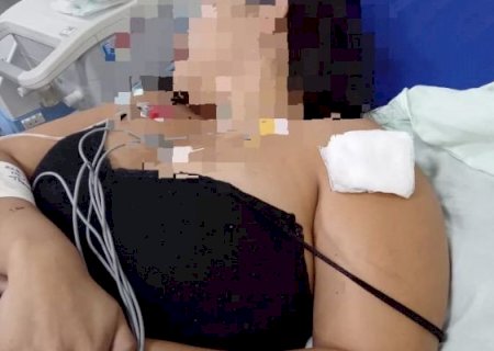 Mulher é baleada durante tentativa de assalto