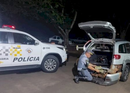 Morador de Dourados é preso com 42 tabletes de pasta base de cocaína em rodovia de SP