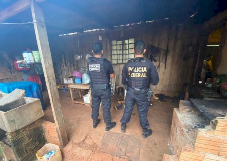PF cumpre mandados em investigação contra tráfico de drogas em Itaquiraí