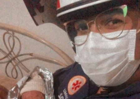 Socorristas do Samu chegam de moto e fazem parto no Jardim Canaã I