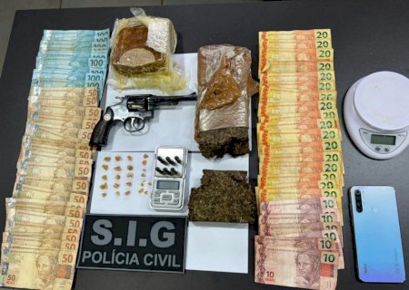 Homem é preso pela Polícia Civil com porções de crack e maconha em ‘cracolândia’