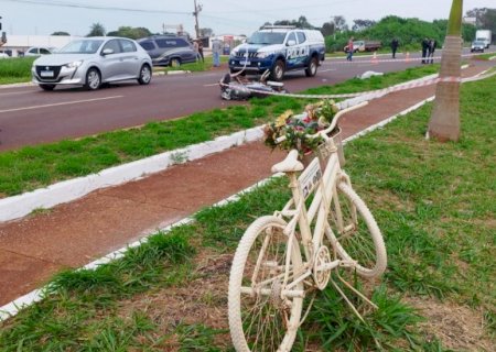 Ciclista ferido em acidente com morte segue na UTI em estado gravíssimo