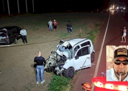 Após colisão motociclista vai parar dentro de veículo e morre em Itaporã