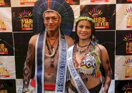 Estudante e barbeiro são eleitos Miss e Mister Indígena