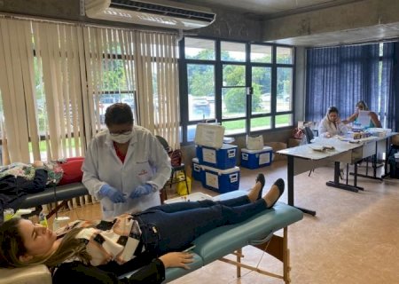 Sefaz, Hemosul e Assembleia Legislativa promovem 6ª edição de projeto para doação de sangue