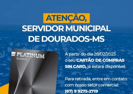 Prefeitura firma convênio de Cartão de Crédito para servidores