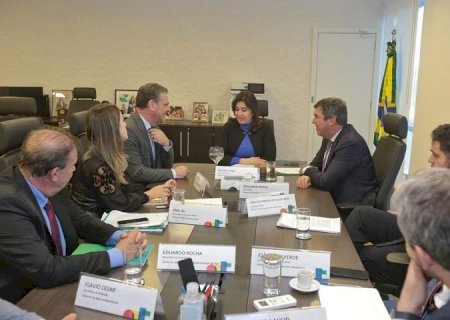 Riedel e secretários tratam sobre Planejamento e Reforma Agrária em Brasília