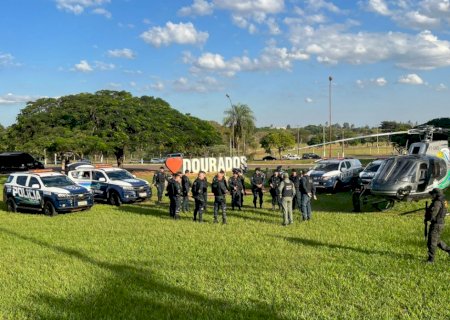 Operação 'Dourados Segura' contra o tráfico de drogas prende 3 pessoas