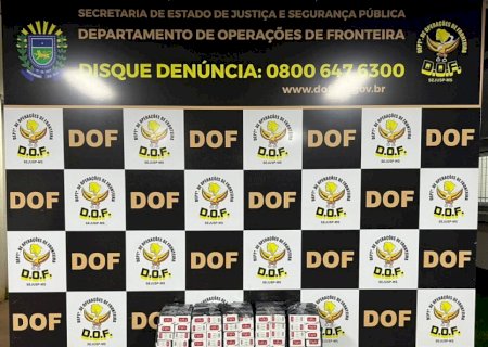 Carga de cigarro que seria levada para SP é apreendida em Dourados