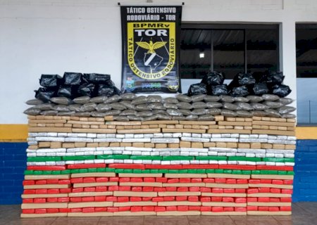 Jovem é preso com mais de meia tonelada de maconha avaliada em R$ 1,5 mi