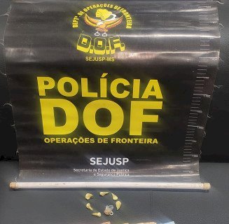 ‘Vendedor’ de cocaína é preso pelo DOF em Dourados