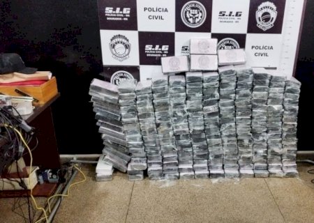 Cocaína avaliada em R$ 27 milhões é incinera pela Polícia Civil em Dourados