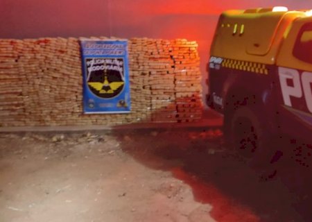 Polícia apreende carga de maconha avaliada em R$ 3,2 milhões