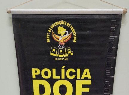 DOF apreende arma de fogo em ponto de venda de droga em Naviraí